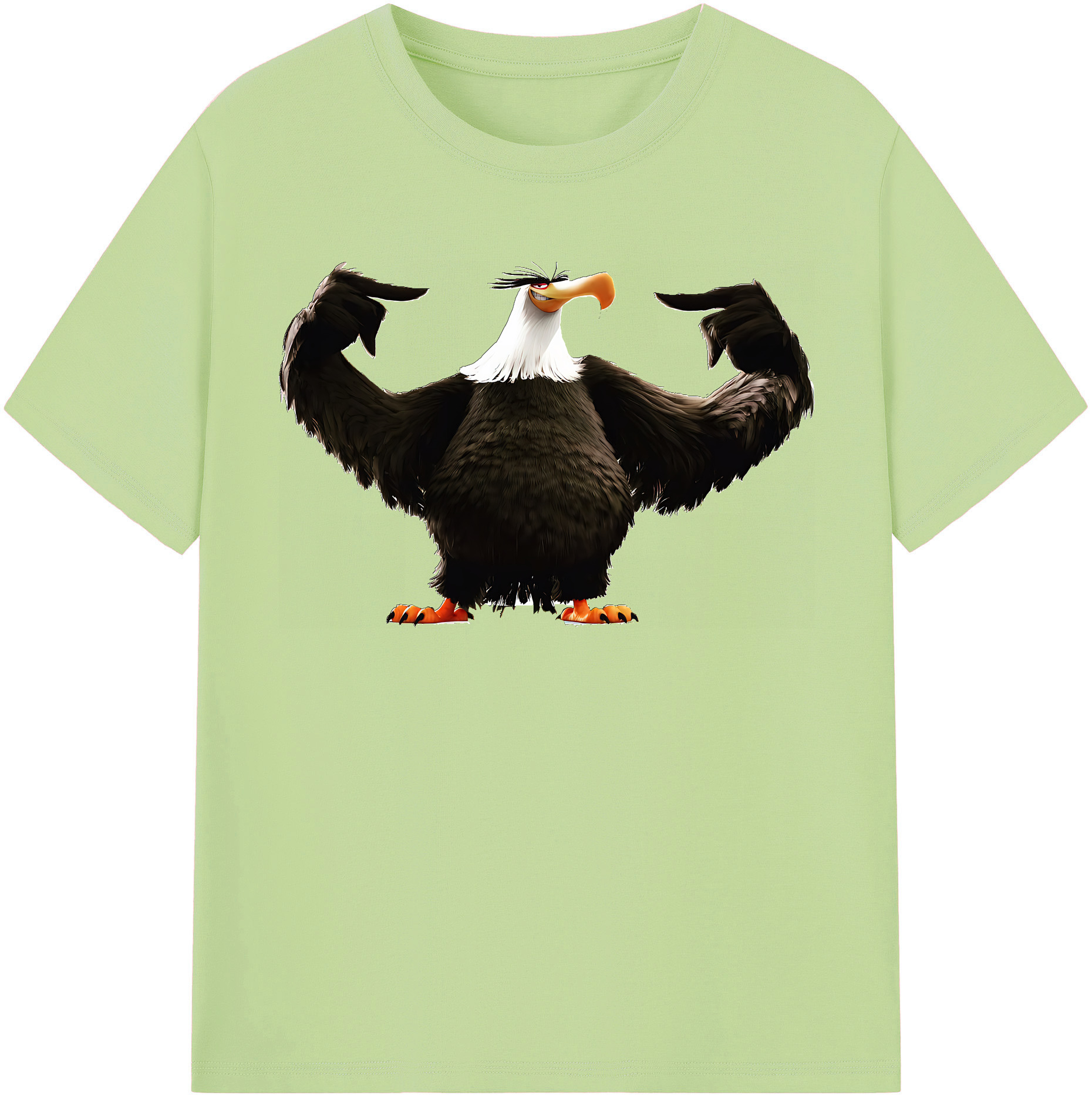 （画像用） Angry Birds アングリーバード 綿100％半袖Tシャツ（フロントプリント）